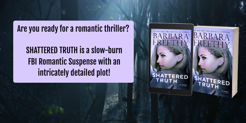 Ready for a new romantic suspense?