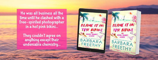 Are you in the mood for a sweet romcom? BLAME IT ON THE BIKINI is out!