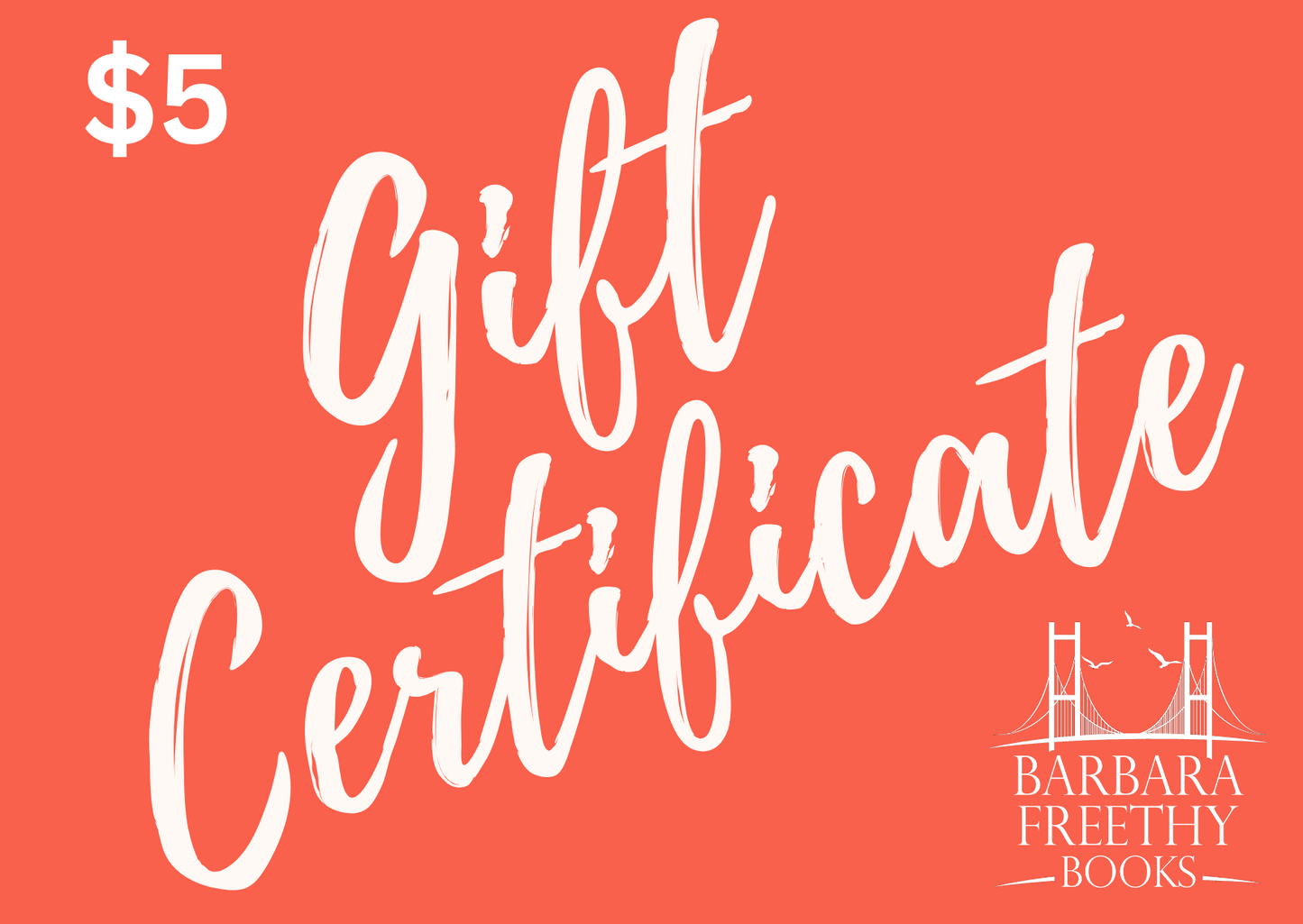 Barbara Freethy Books Gift Card