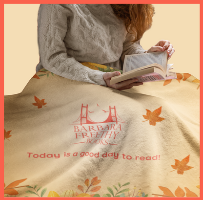 Fall Reads Fleece Blanket